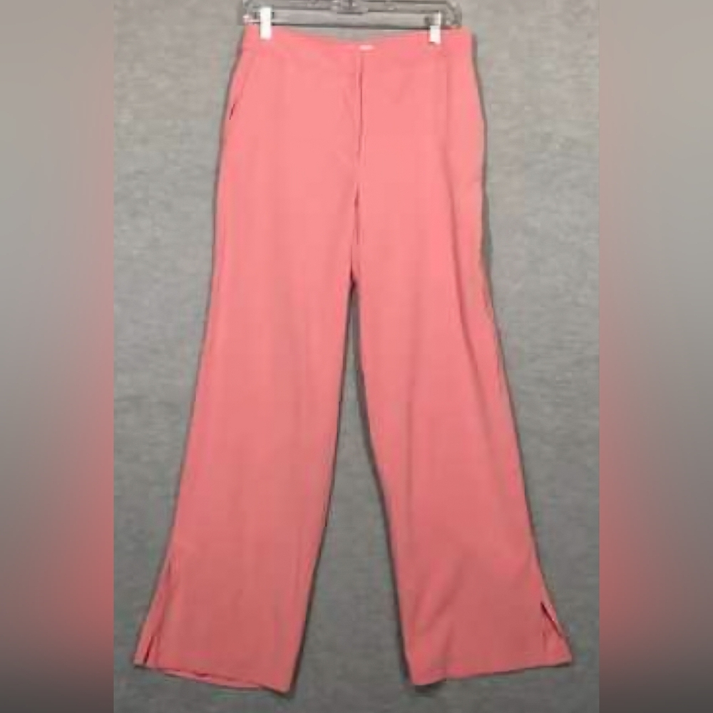NEW 🥊Elegant Coral Wide-Leg Women's Pants